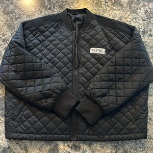 NUTRL Woman’s Black Bomber Jacket